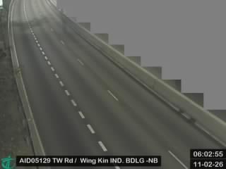 荃灣路近永健工業大廈 - 北行