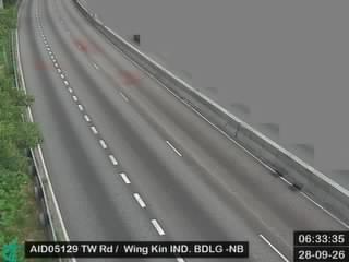 荃灣路近永健工業大廈 - 北行