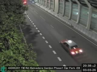 屯門公路近麗城花園一期停車場 - 東行