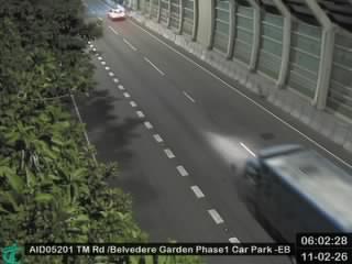 屯門公路近麗城花園一期停車場 - 東行