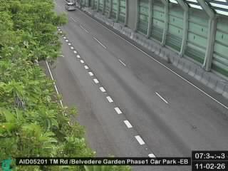 屯門公路近麗城花園一期停車場 - 東行