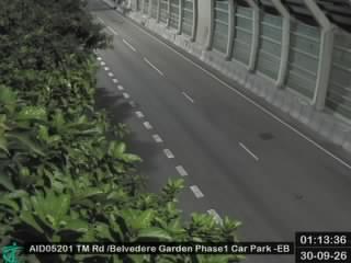 屯門公路近麗城花園一期停車場 - 東行
