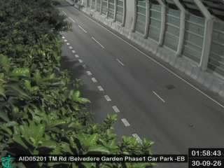 屯門公路近麗城花園一期停車場 - 東行