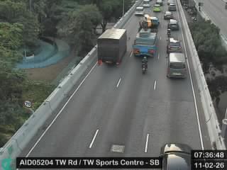 荃灣路近荃灣體育館 - 南行