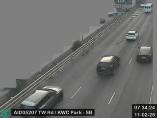 荃灣路近葵涌公園 - 南行