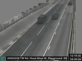 荃灣路近葵順街遊樂場 - 南行