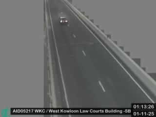 西九龍走廊近西九龍法院大樓 - 南行