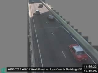 西九龍走廊近西九龍法院大樓 - 南行