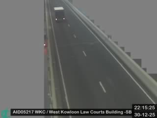 西九龍走廊近西九龍法院大樓 - 南行