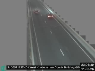 西九龍走廊近西九龍法院大樓 - 南行