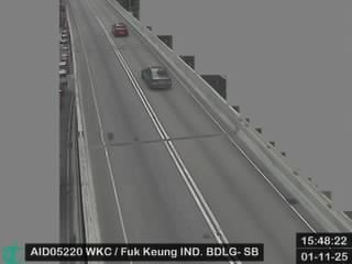 西九龍走廊近福強工業大廈 - 南行