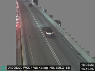 西九龍走廊近福強工業大廈 - 南行