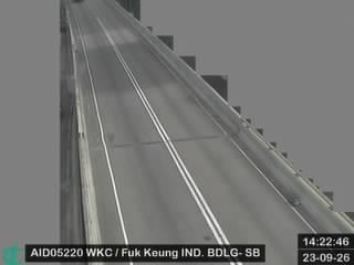 西九龍走廊近福強工業大廈 - 南行