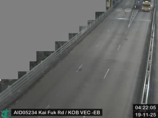 啟福道近九龍灣驗車中心 - 東行