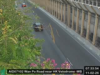 環保大道近香港單車館 - 西行