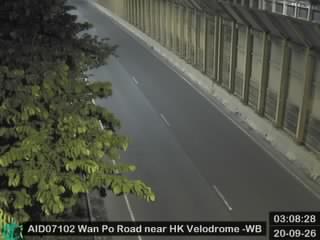 環保大道近香港單車館 - 西行
