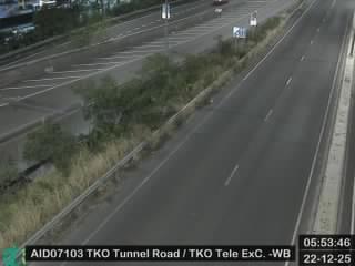 將軍澳隧道公路近將軍澳電話機房 - 西行