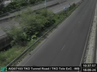 將軍澳隧道公路近將軍澳電話機房 - 西行