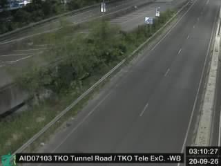 將軍澳隧道公路近將軍澳電話機房 - 西行