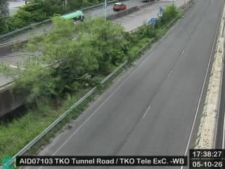 將軍澳隧道公路近將軍澳電話機房 - 西行