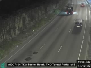 將軍澳隧道公路近將軍澳隧道入口 - 西行