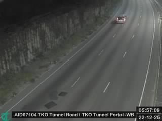 將軍澳隧道公路近將軍澳隧道入口 - 西行