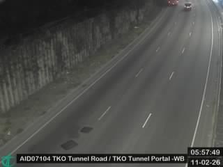 將軍澳隧道公路近將軍澳隧道入口 - 西行