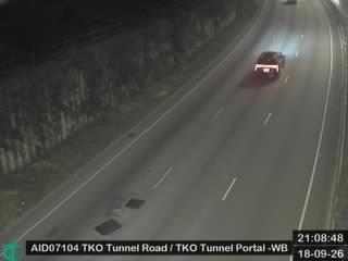 將軍澳隧道公路近將軍澳隧道入口 - 西行