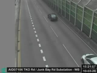 將軍澳道近將軍澳道變電站 - 西行