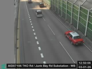 將軍澳道近將軍澳道變電站 - 西行