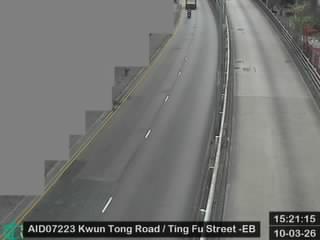 觀塘道近富裕大廈 - 東行