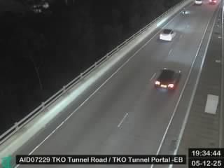 將軍澳隧道公路近將軍澳隧道入口 - 東行