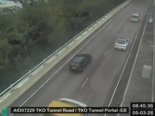 將軍澳隧道公路近將軍澳隧道入口 - 東行