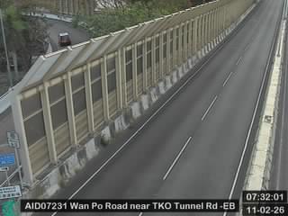 環保大道近將軍澳隧道公路 - 東行