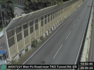 環保大道近將軍澳隧道公路 - 東行