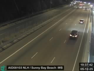 北大嶼山公路近欣澳石灘 - 西行