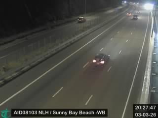 北大嶼山公路近欣澳石灘 - 西行