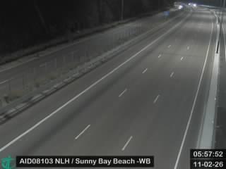 北大嶼山公路近欣澳石灘 - 西行