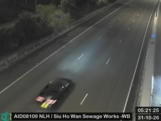 北大嶼山公路近小蠔灣污水處理廠 - 西行