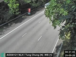 北大嶼山公路近東涌(北) - 西行 (1)
