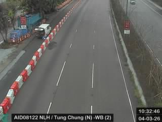 北大嶼山公路近東涌(北) - 西行 (2)