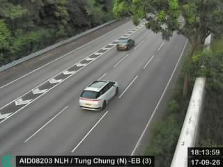 北大嶼山公路近東涌(北) - 東行(3)