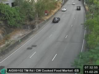 屯門公路近柴灣角熟食市場 - 東行