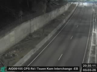 象鼻山路近荃錦交匯處 - 東行