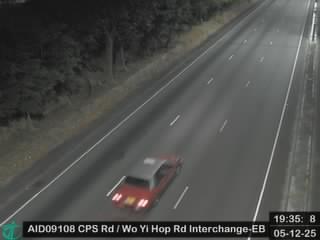 象鼻山路近和宜合道交匯處 - 東行