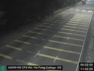 象鼻山路近可風中學 - 東行