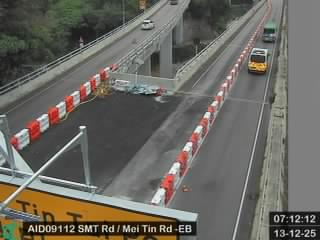 城門隧道公路近美田路 - 東行