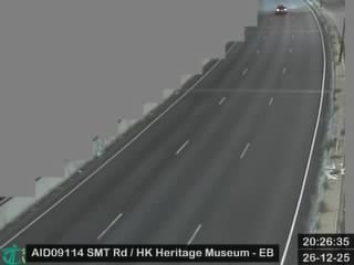 城門隧道公路近香港文化博物館 - 東行