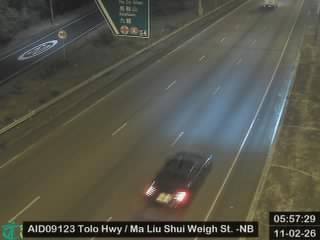 吐露港公路近馬料水秤車站 - 北行