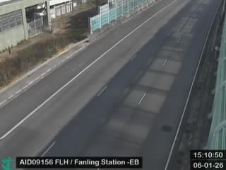 粉嶺公路近港鐵粉嶺站 - 東行